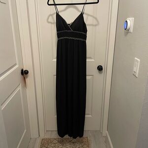 Black Max Studio sz Large Maxi Dress